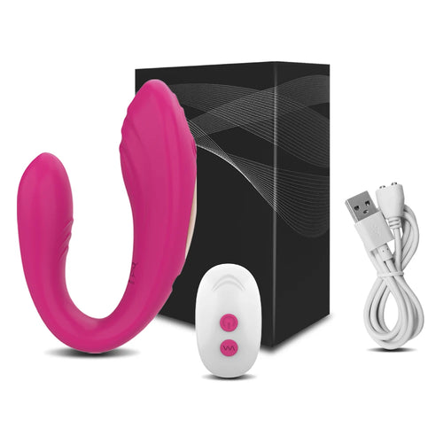 Couples U-Shape Vibrator — Dual Stimulation & Rechargeable